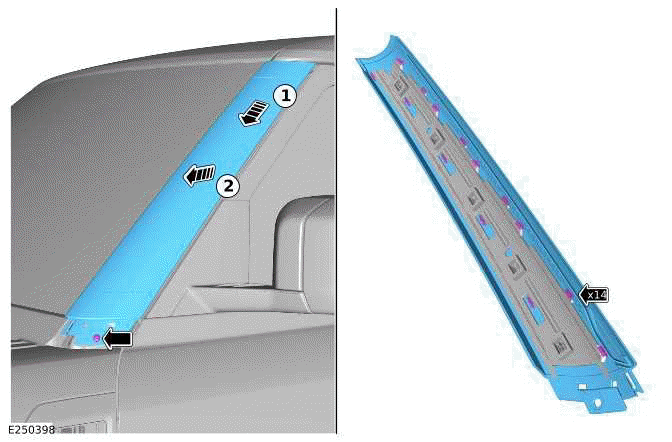 Windshield Moulding